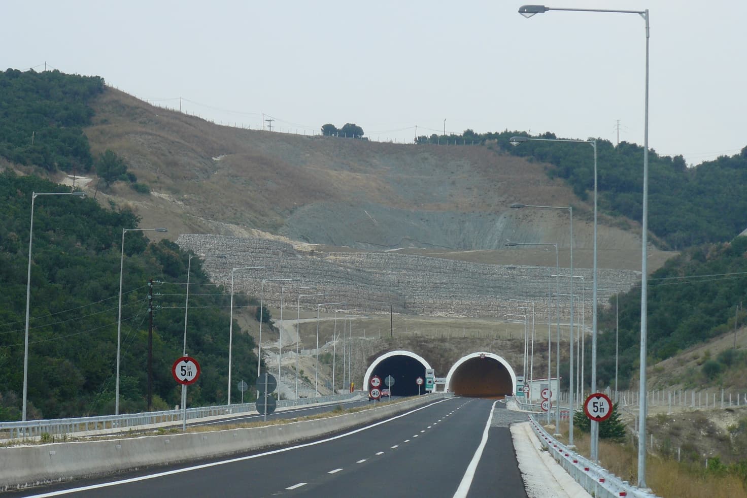 Αποκατάσταση Σήραγγας Σ2 Τμήμα 1.2.3 της Εγνατίας Οδού
